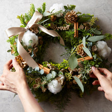 Load image into Gallery viewer, Christmas Wreath Charity Workshop - Limited to 36 participants only